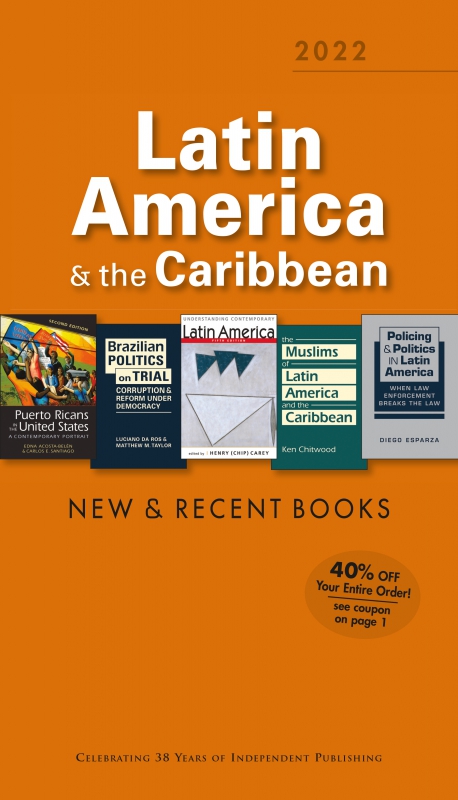 Latin America & the Caribbean New & Recent Books Catalog Cover