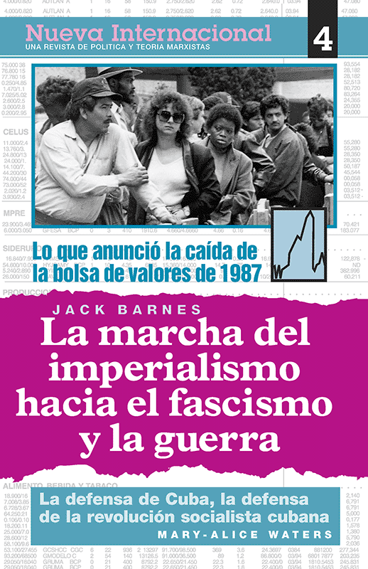 La marcha del imperialismo hacia el fascismo y la guerra