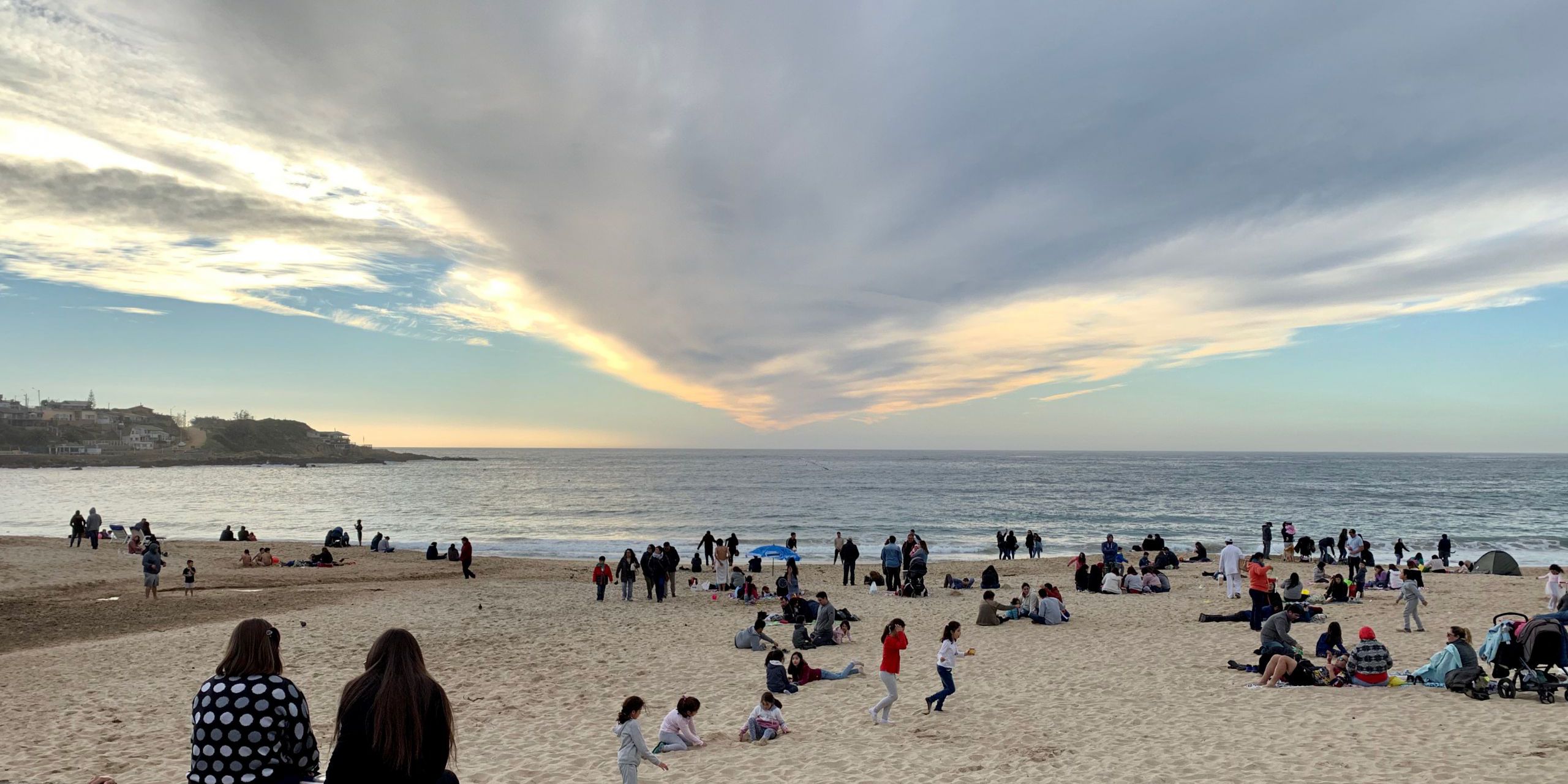'Enjoying the sunset at El Quisco' by Iraida H. López El Quisco is located on the "Coast of Poets".
